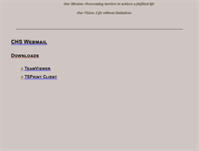 Tablet Screenshot of mail.chs-mo.org